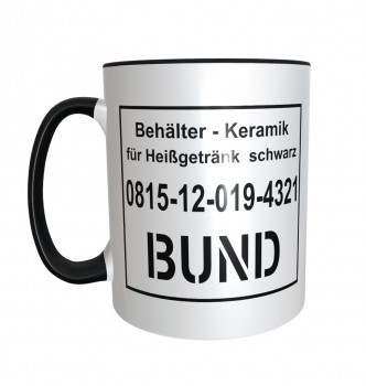 Bundeswehr Tasse Heißgetränk